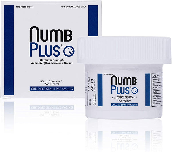 Numbplus 5% Lidocaine Topical Anesthetic 2 oz